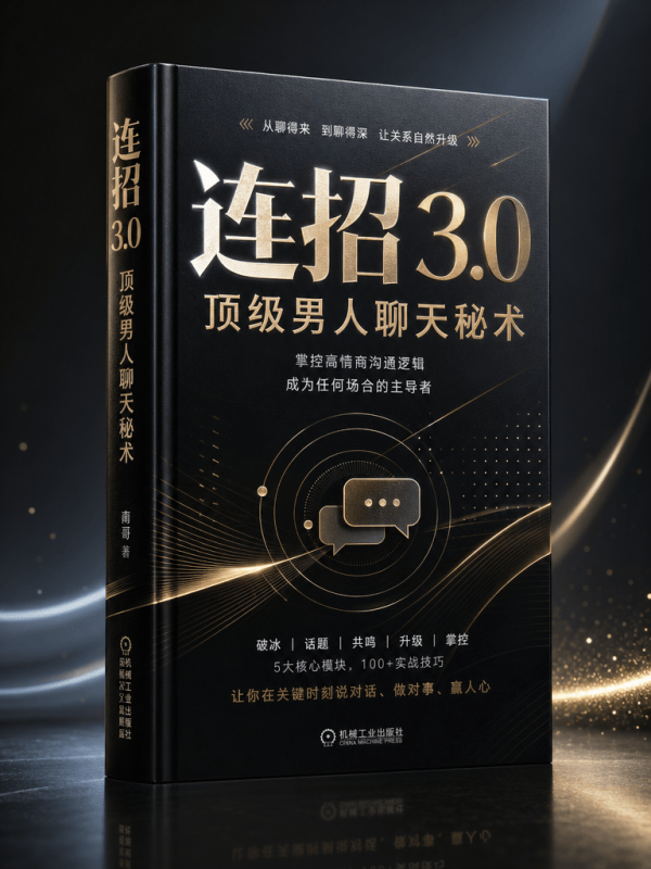 连招3.0—顶级男人聊天秘术-藏书阁