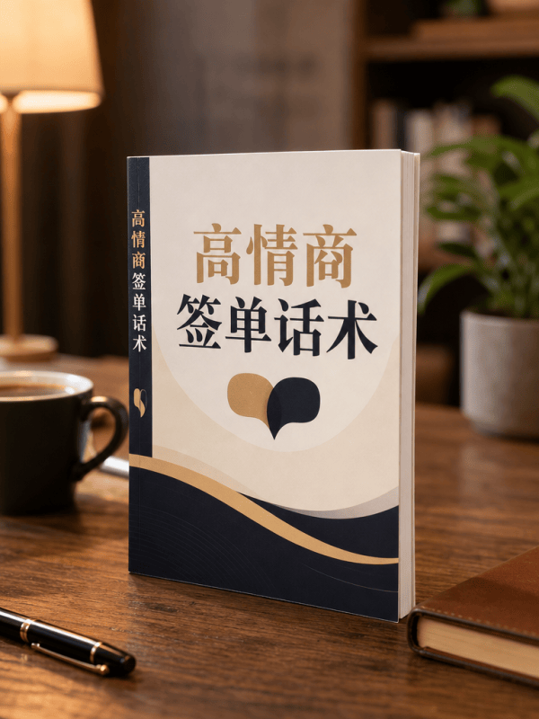 高情商签单话术-藏书阁