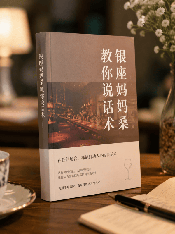 银座妈妈桑教你说话术-藏书阁