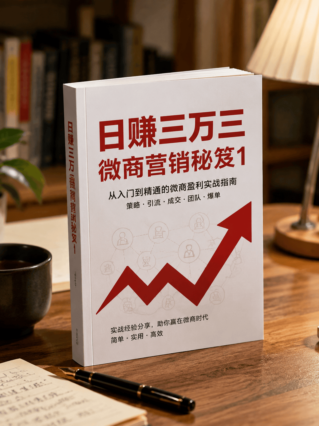 日赚三万三微商营销秘笈1