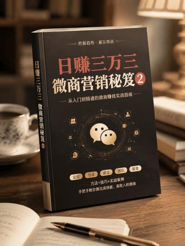 日赚三万三微商营销秘笈2-藏书阁
