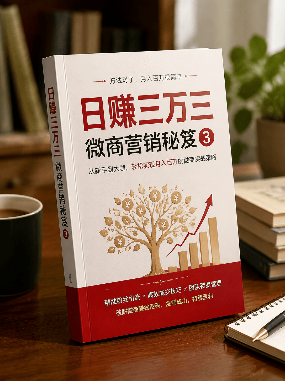 日赚三万三微商营销秘笈3