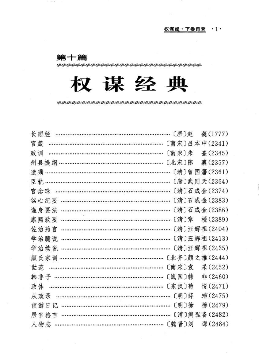 目录图