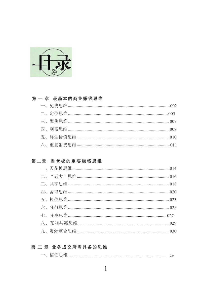 目录图