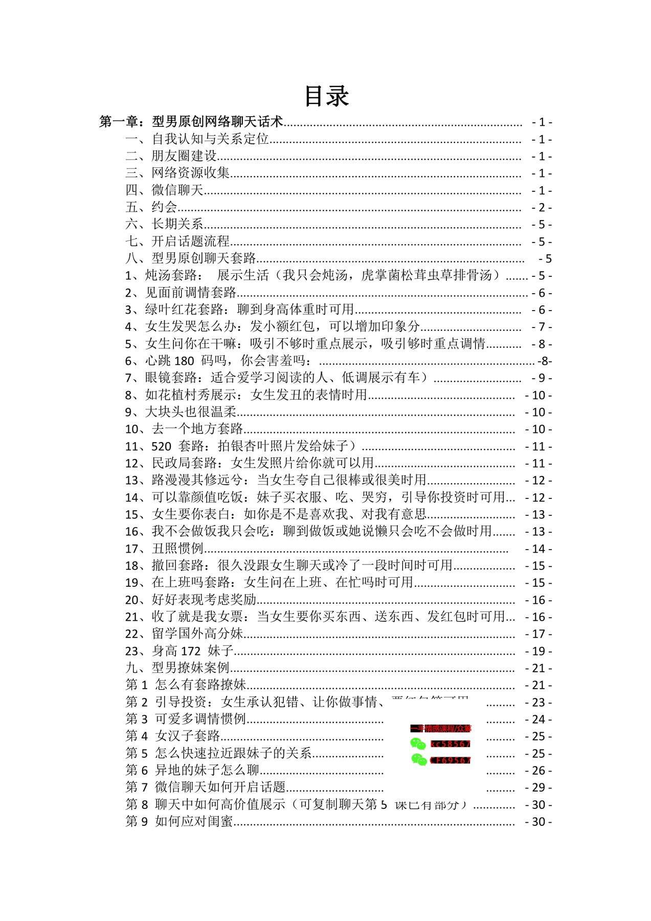 目录图