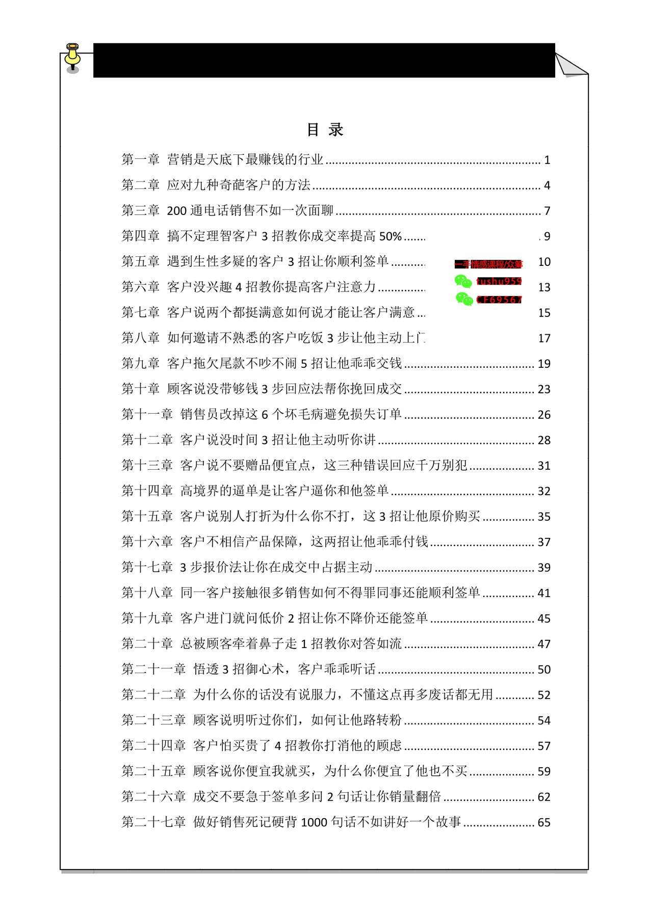 目录图