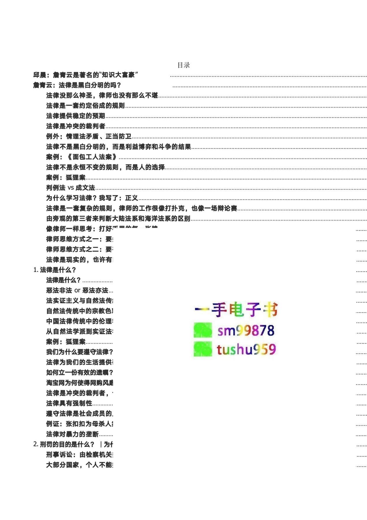 目录图