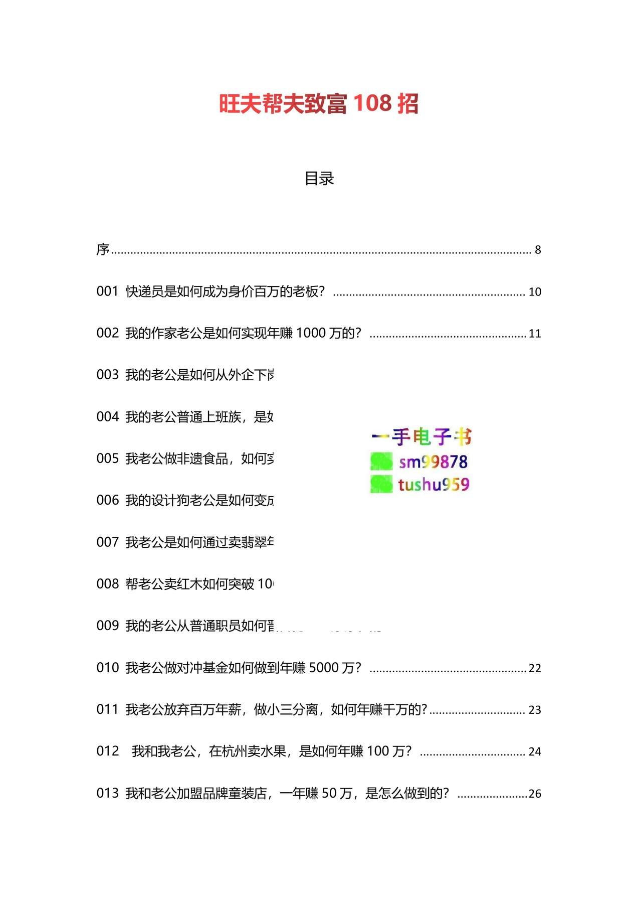 目录图