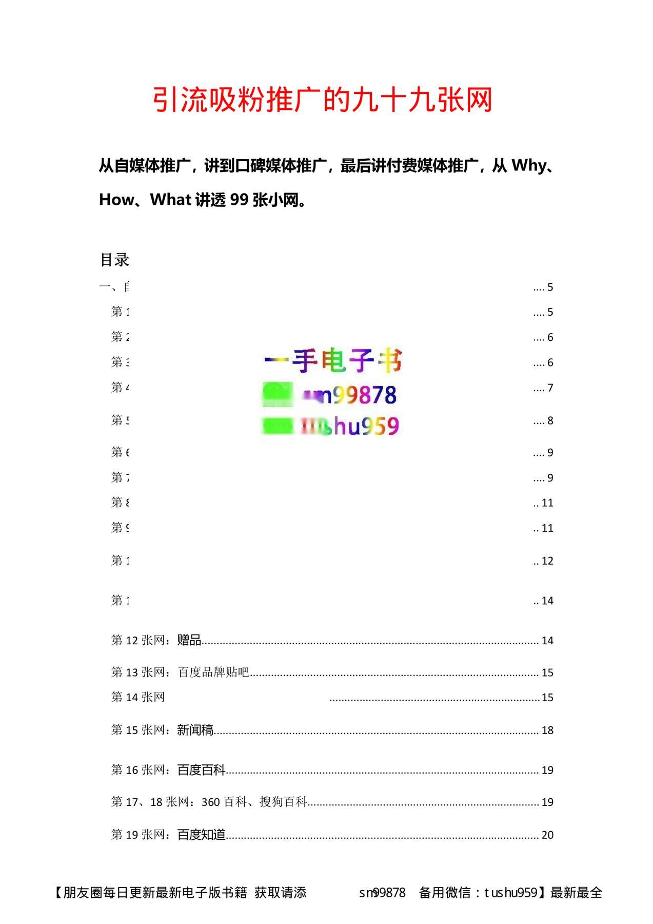 目录图