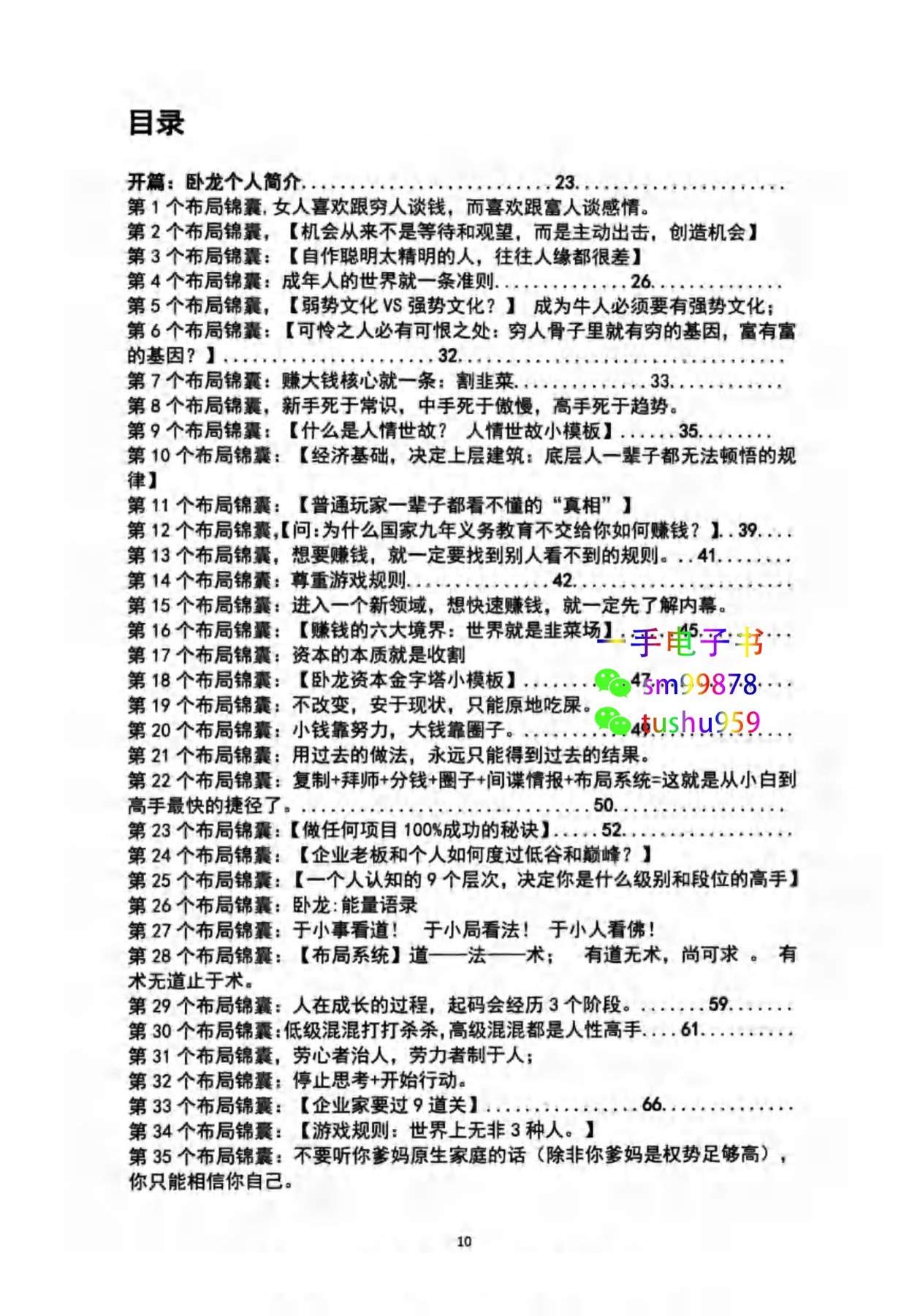 目录图