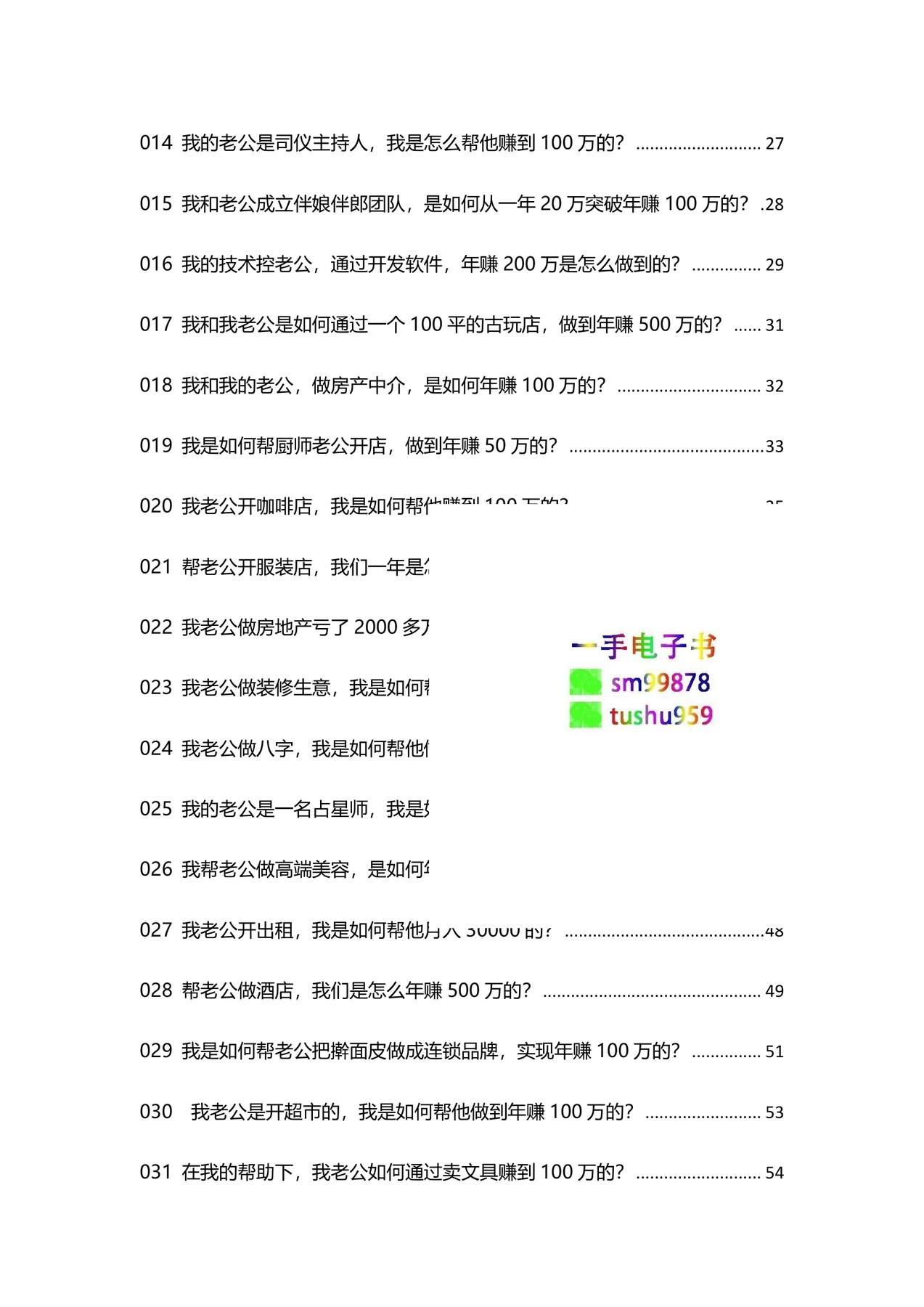 目录图