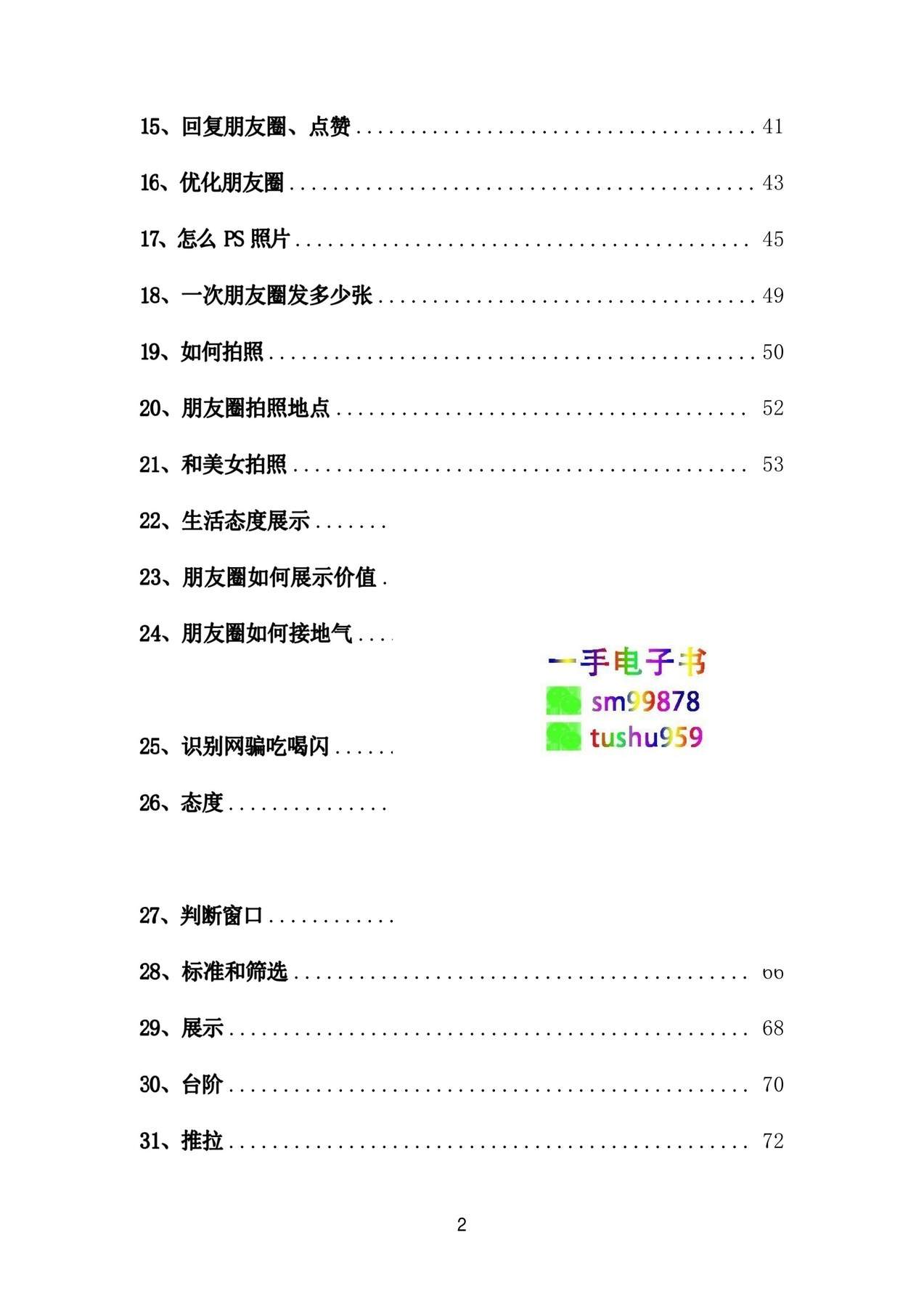 目录图