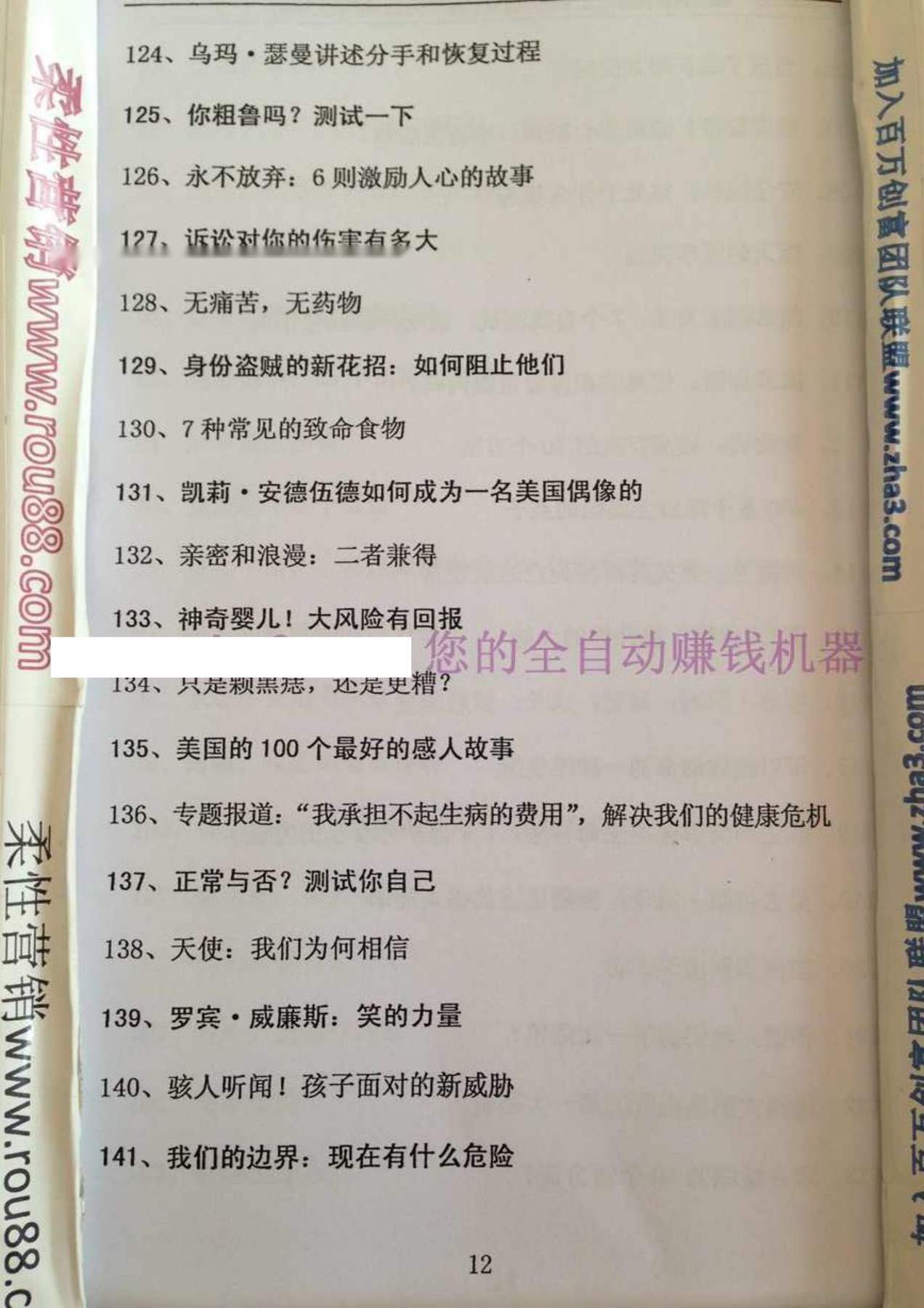 目录图