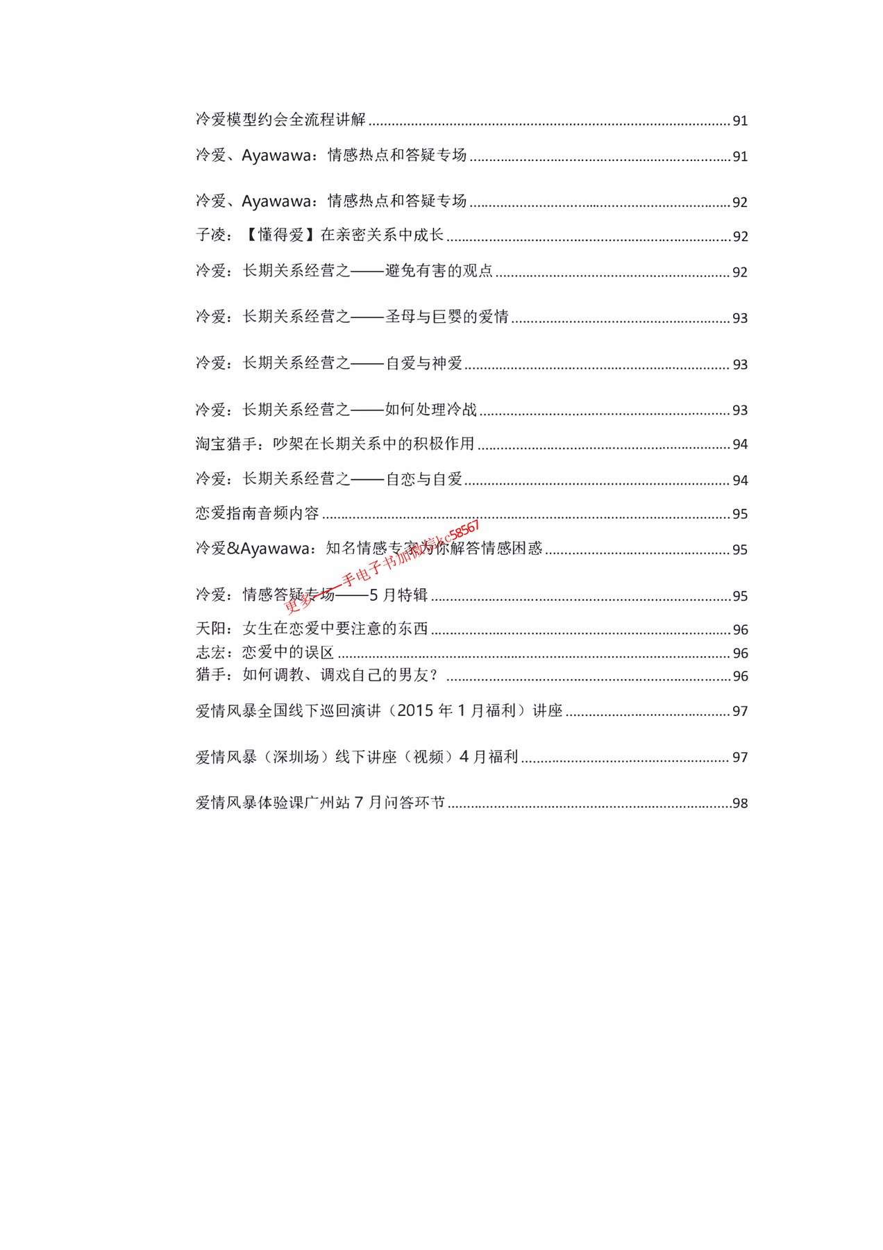 目录图