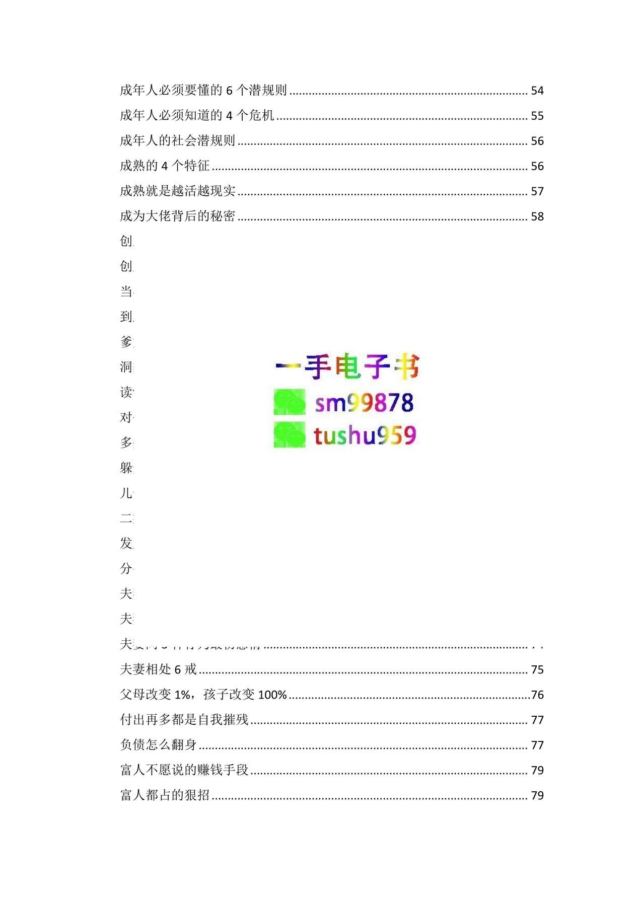 目录图