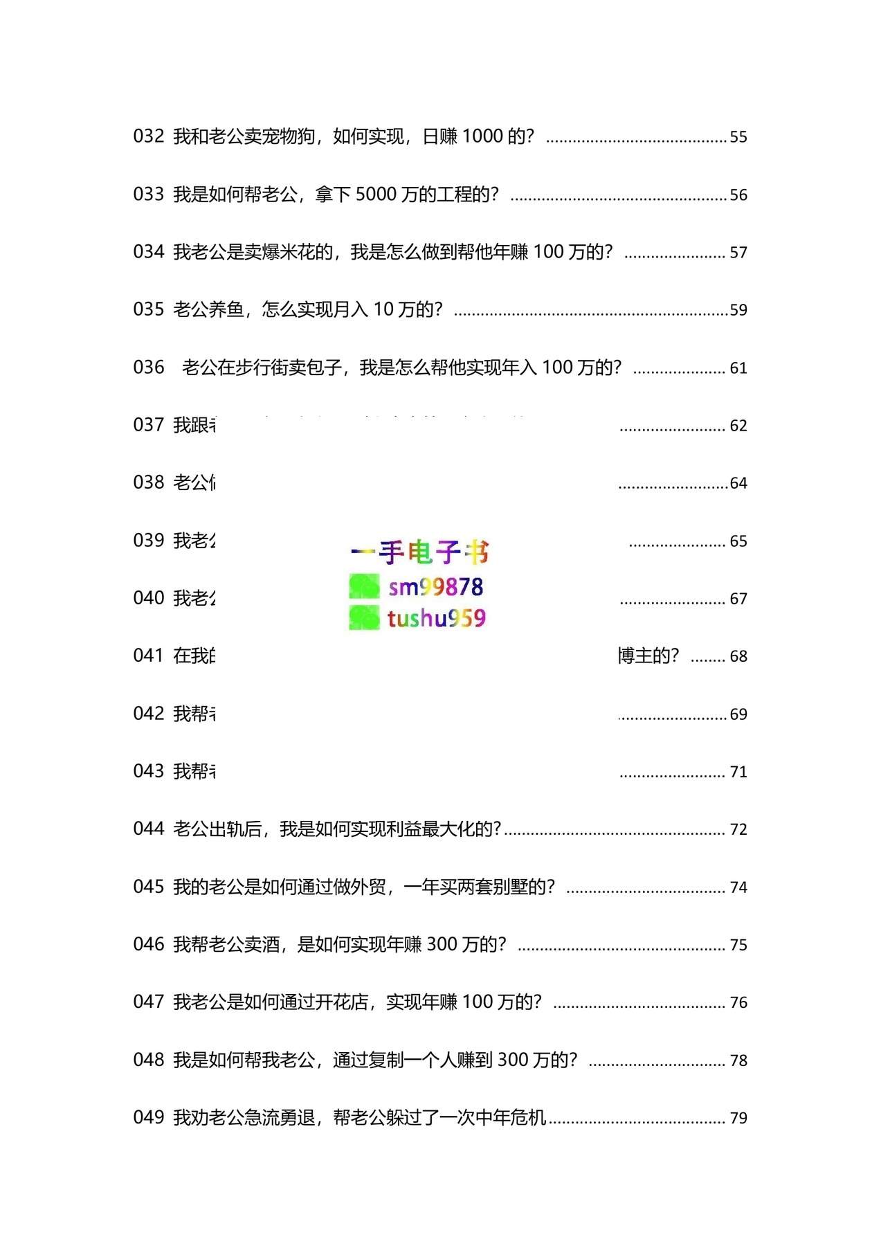 目录图
