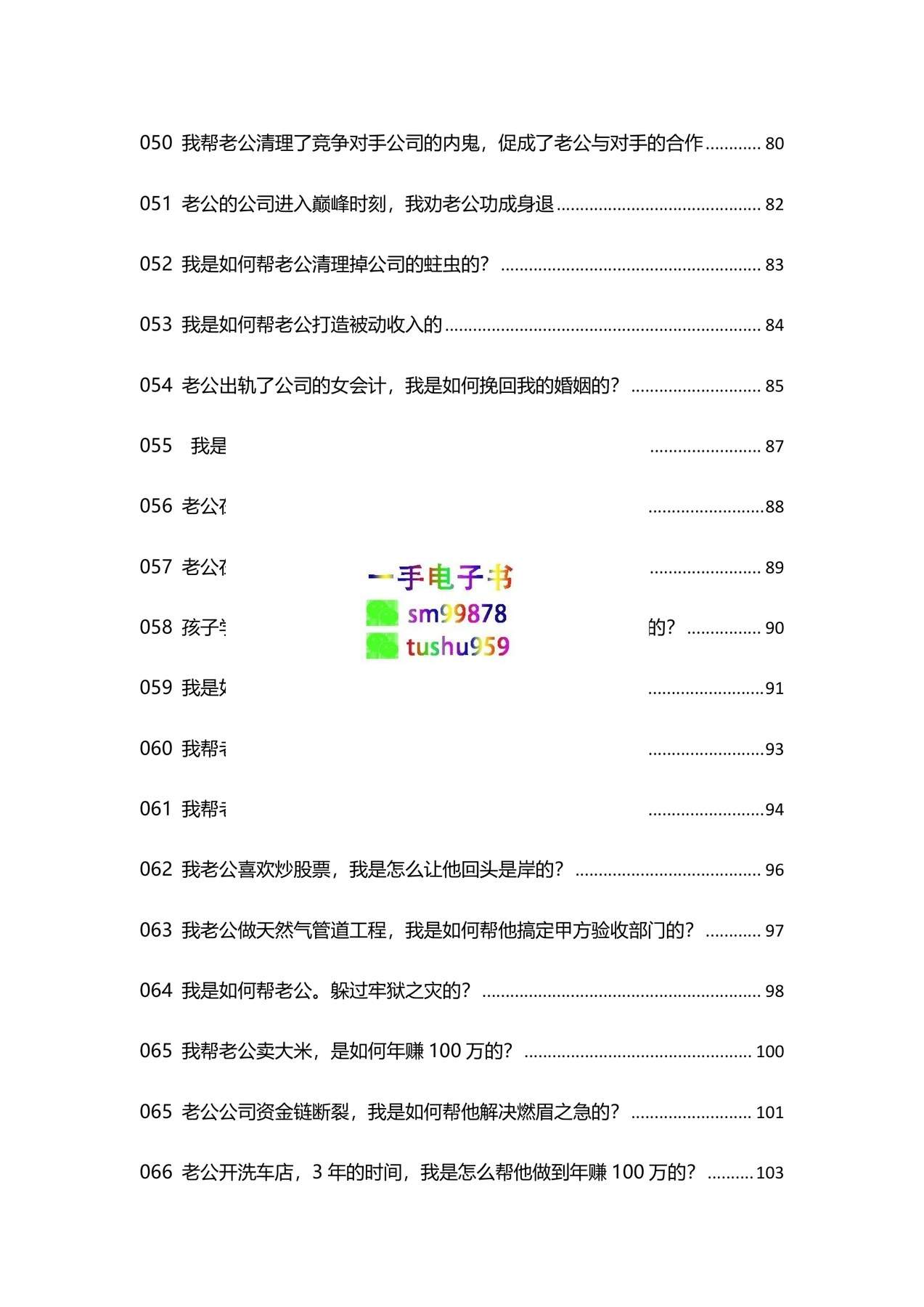 目录图