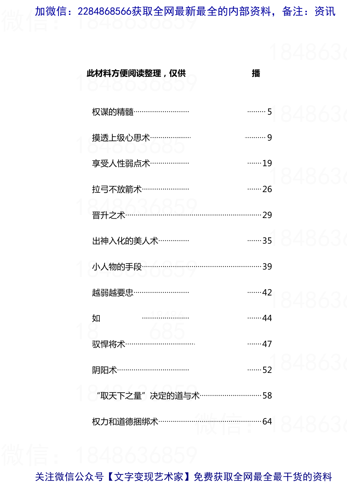 目录图
