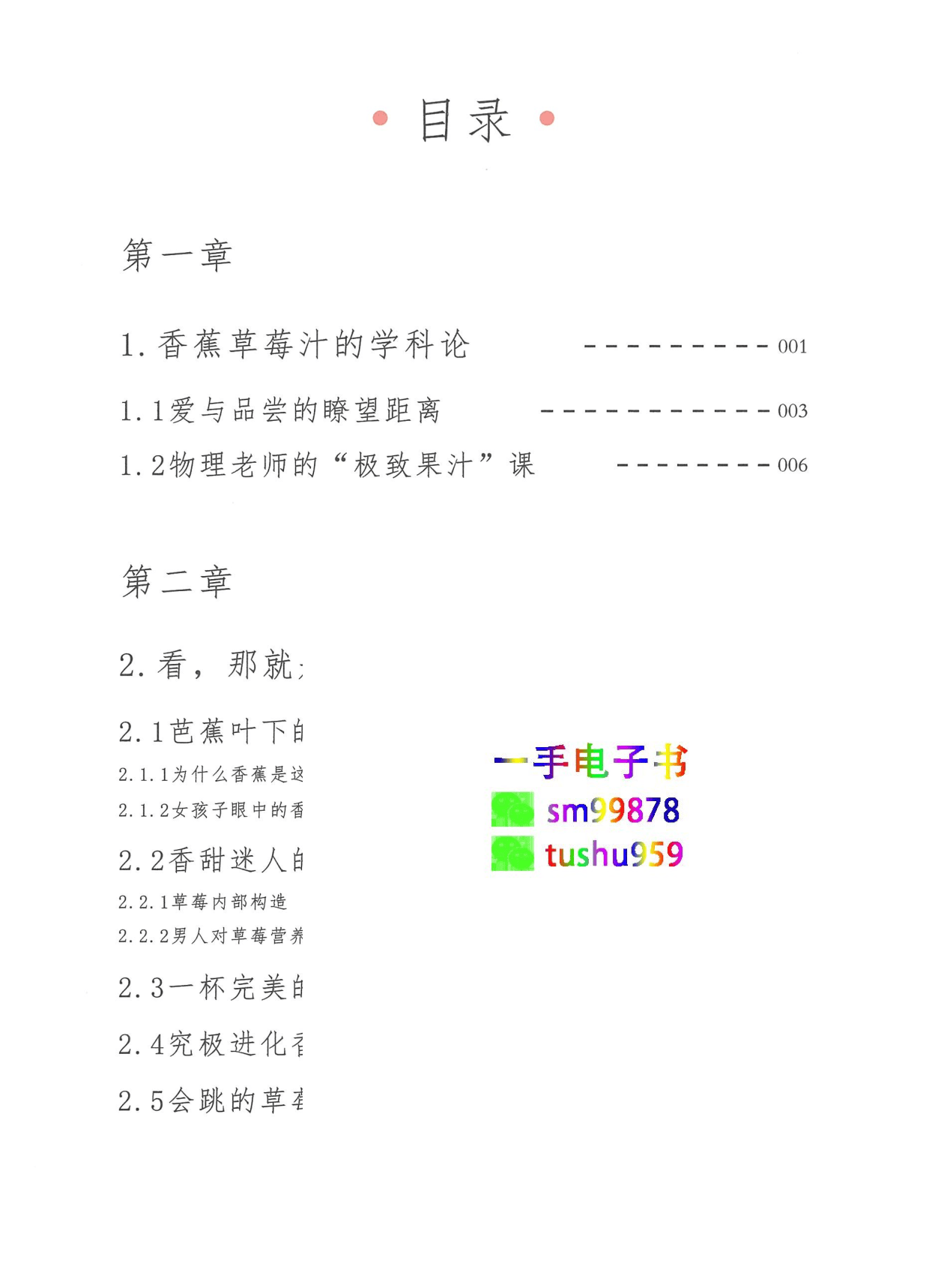 目录图