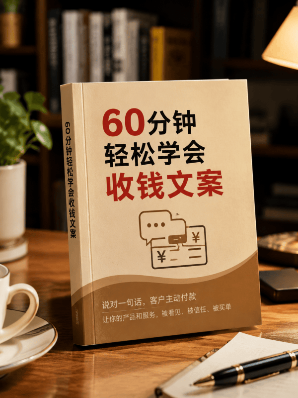 60分钟轻松学会收钱文案-藏书阁