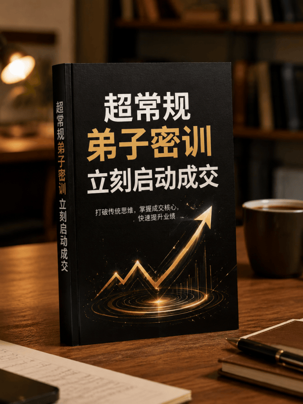 超常规弟子密训立刻启动成交-藏书阁
