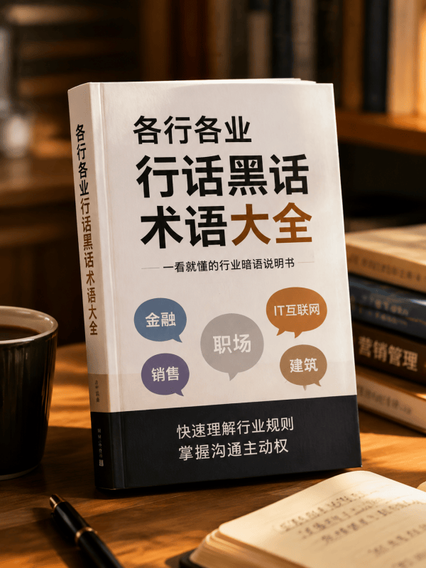 各行各业行话黑话术语大全-藏书阁