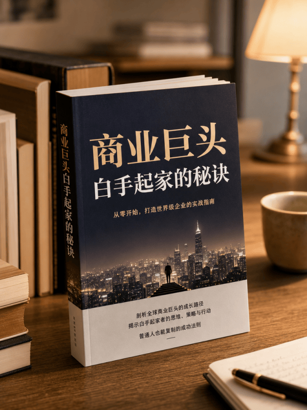 商业巨头白手起家的秘诀-藏书阁