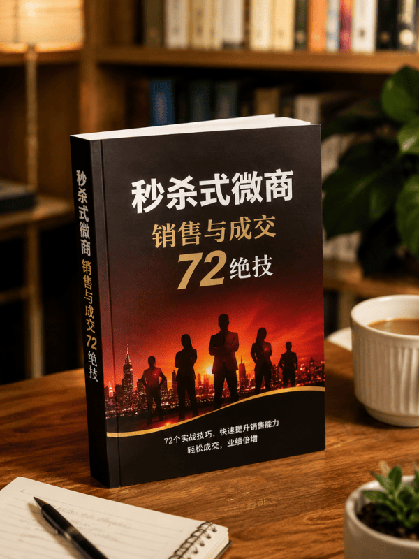 秒杀式微商销售与成交72绝技-藏书阁