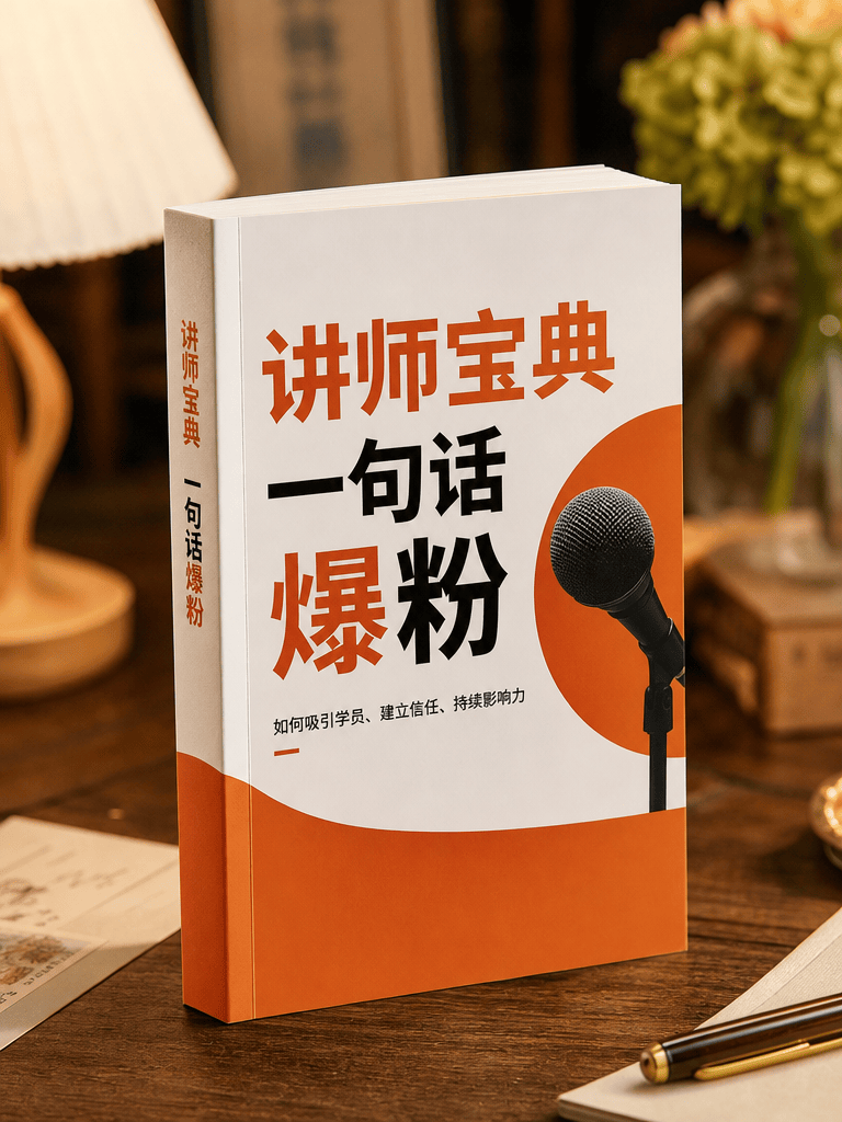 讲师宝典一句话爆粉
