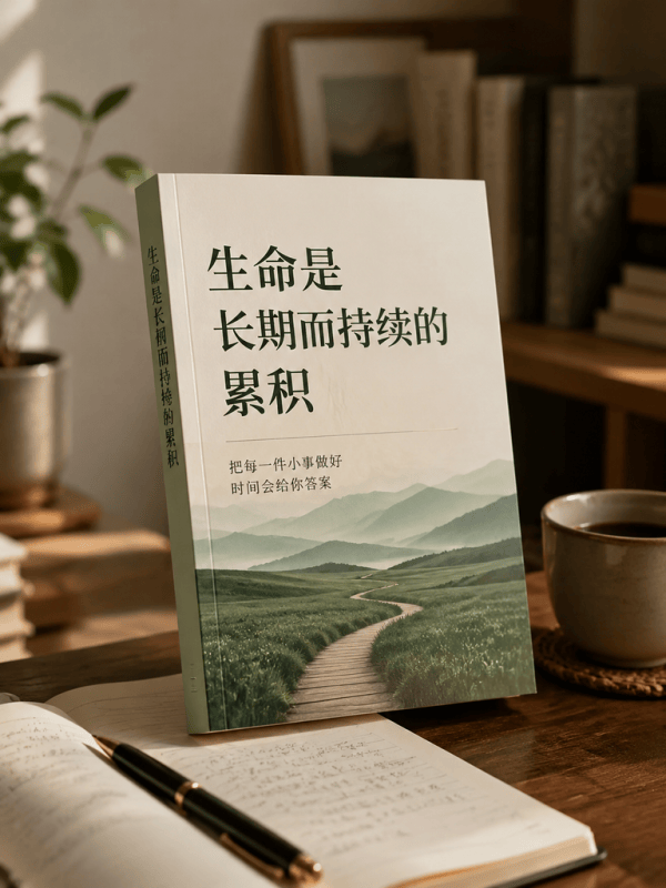 生命是长期而持续的累积-藏书阁