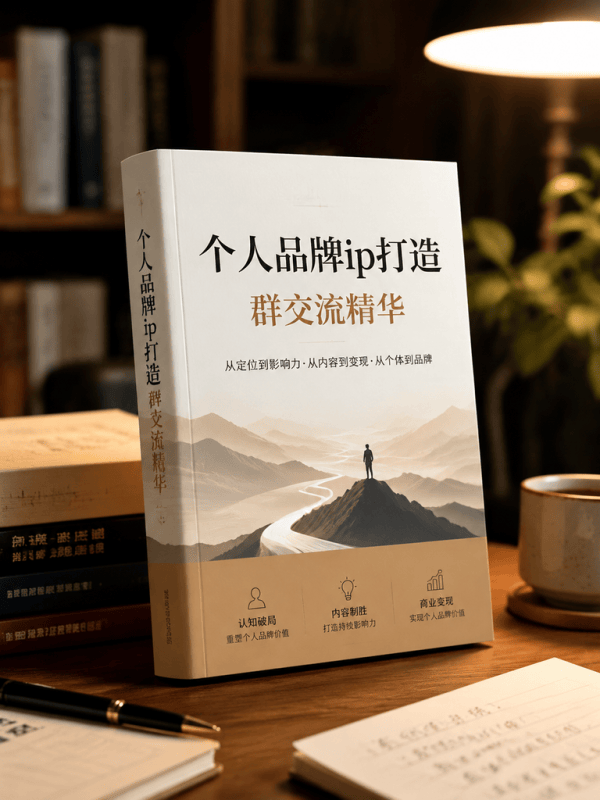 个人品牌ip打造群交流精华-藏书阁