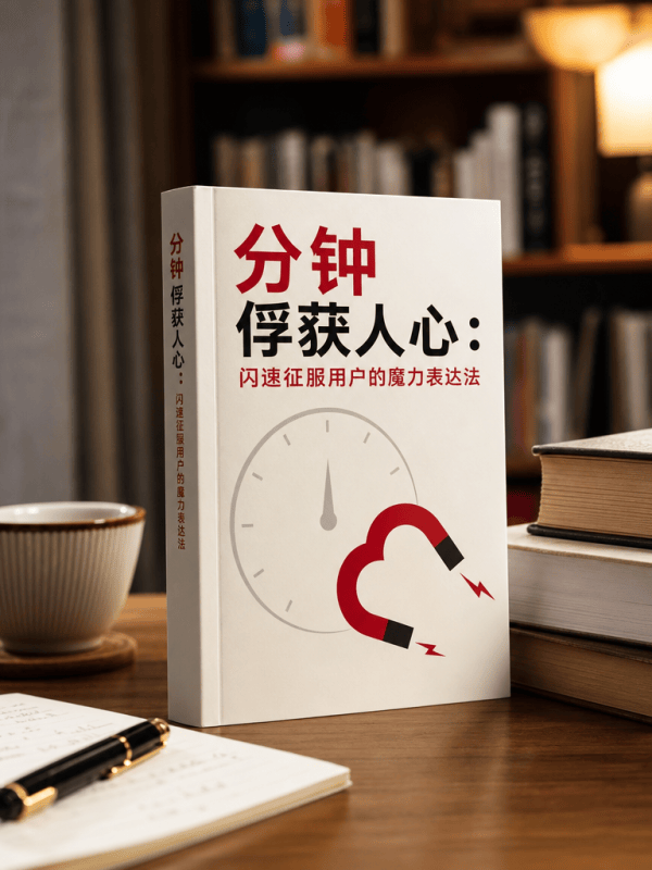 分钟俘获人心：闪速征服用户的魔力表达法-藏书阁