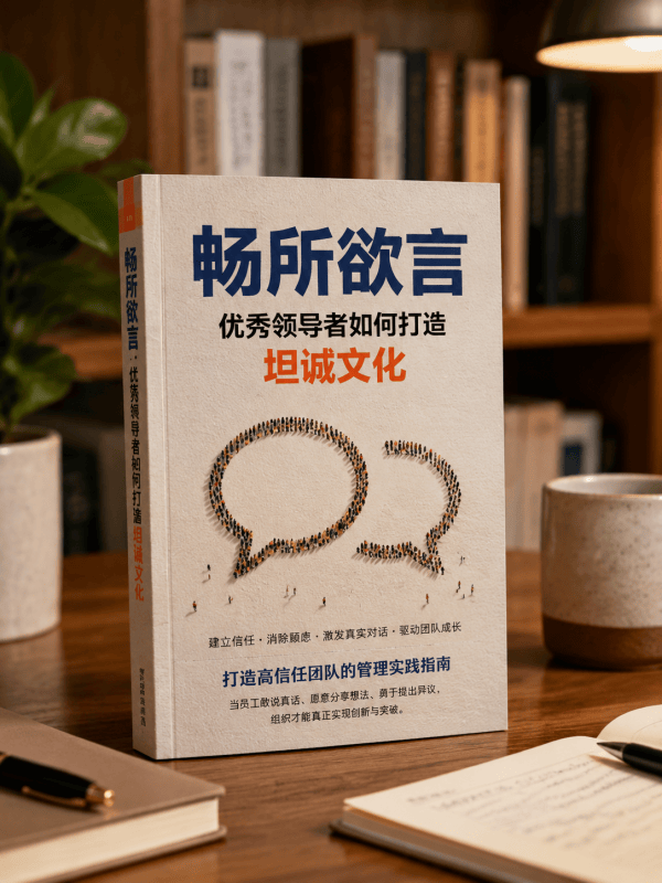 畅所欲言：优秀领导者如何打造坦诚文化-藏书阁