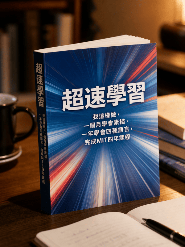 超速學習：我這樣做，一個月學會素描，一年學會四種語言，完成MIT四年課程-藏书阁