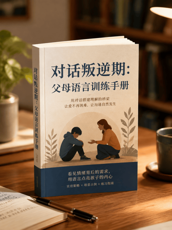 对话叛逆期：父母语言训练手册-藏书阁