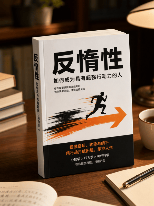 反惰性：如何成为具有超强行动力的人-藏书阁