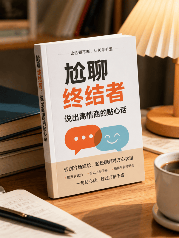 尬聊终结者：说出高情商的贴心话-藏书阁