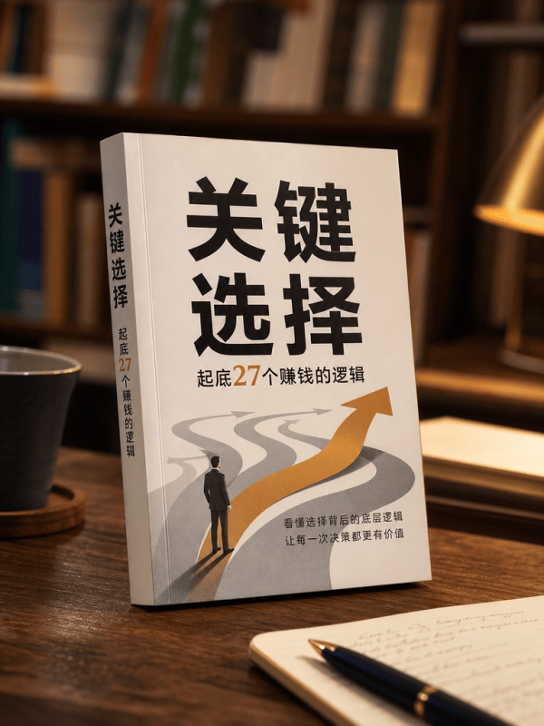 关键选择：起底27个赚钱的逻辑-藏书阁
