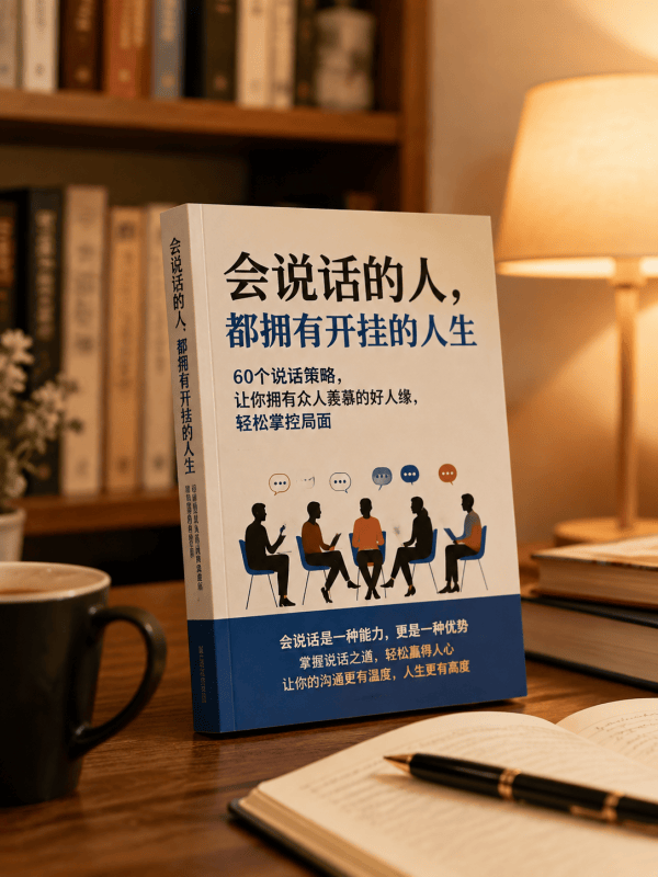 会说话的人，都拥有开挂的人生：60个说话策略，让你拥有众人羡慕的好人缘，轻松掌控局面-藏书阁