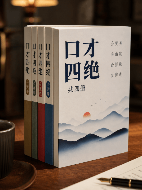 口才四绝 共四册-藏书阁