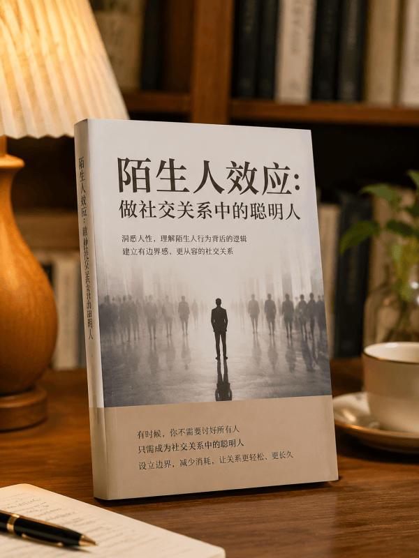 陌生人效应：做社交关系中的聪明人-藏书阁