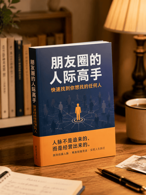 朋友圈的人际高手：快速找到你想找的任何人-藏书阁