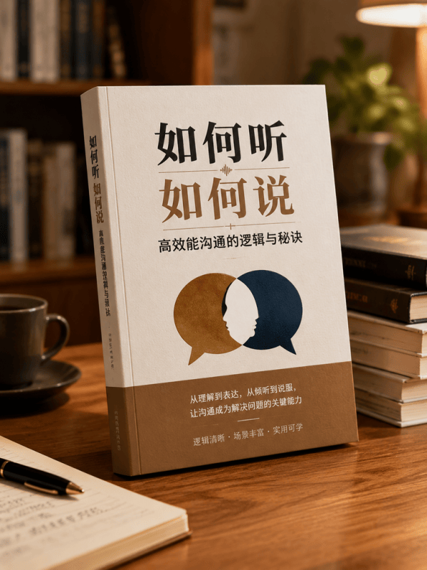 如何听如何说：高效能沟通的逻辑与秘诀-藏书阁