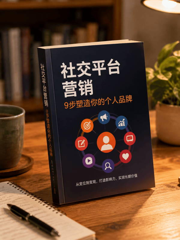 社交平台营销：9步塑造你的个人品牌-藏书阁