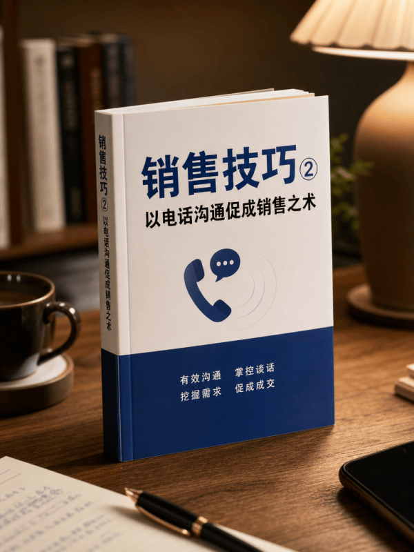 销售技巧②：以电话沟通促成销售之术-藏书阁