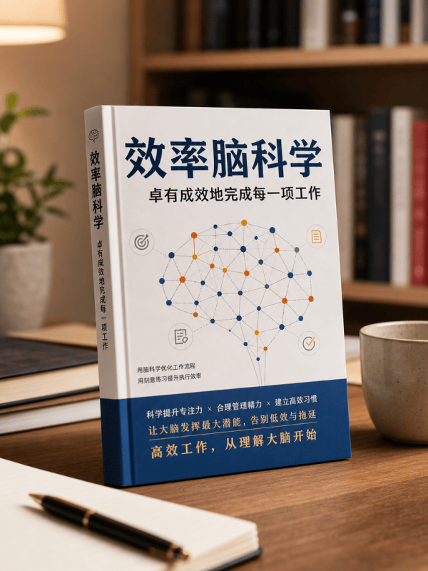 效率脑科学：卓有成效地完成每一项工作-藏书阁