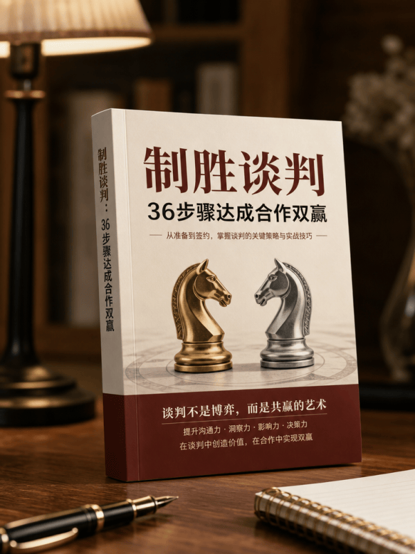 制胜谈判：36步骤达成合作双赢-藏书阁