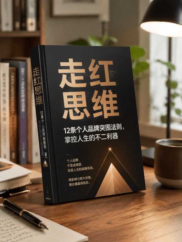 走红思维：12条个人品牌突围法则，掌控人生的不二利器-藏书阁