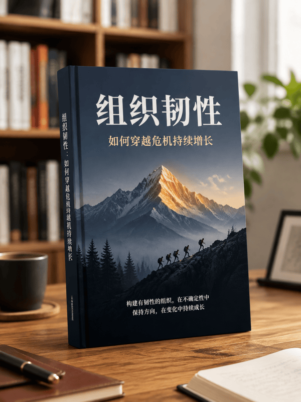 组织韧性：如何穿越危机持续增长-藏书阁