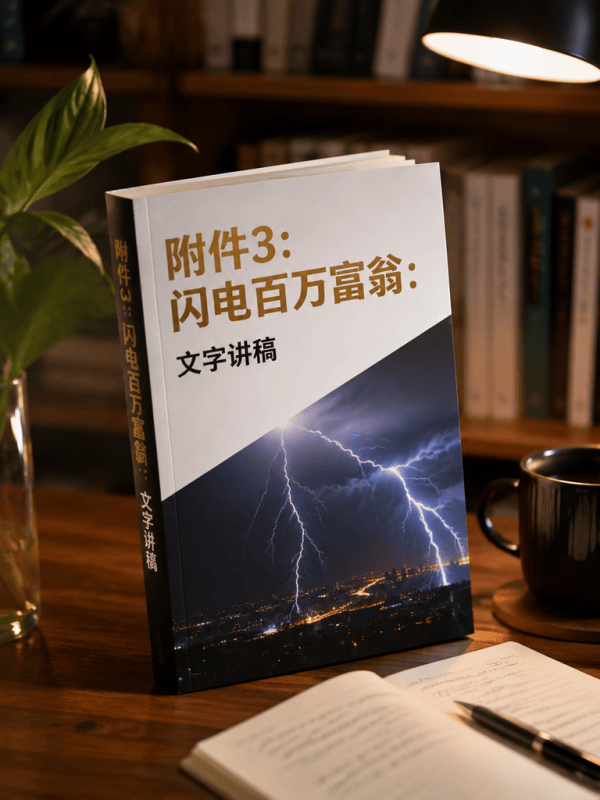 附件3：闪电百万富翁：文字讲稿-藏书阁